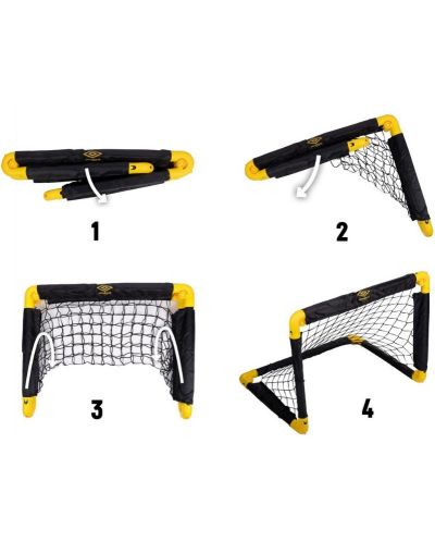 Poartă de fotbal pliabil Umbro - 50 х 44 х 44 cm - 3