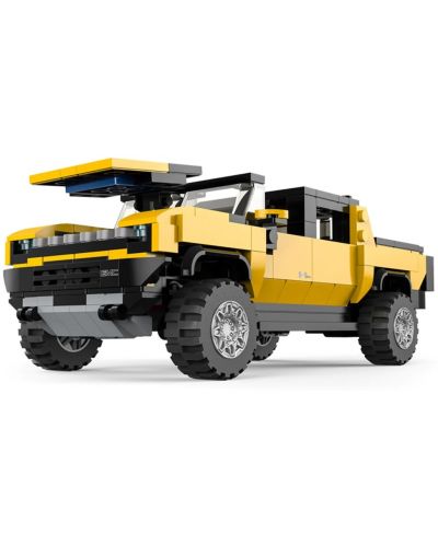 Mașină prefabricată Rastar -Jeep Hummer EV, 1:30, galben - 4
