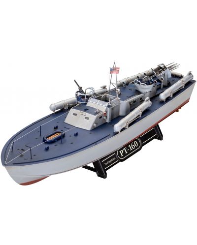 Model asamblabil Revell Militare: Nave - American Torpedo Boat PT-160 - 1