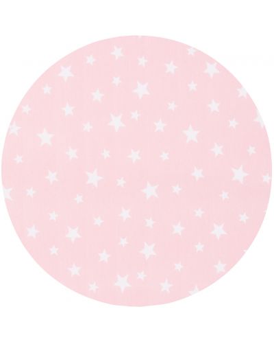 Saltea pliabila Chipolino, 60 x 120 x 6 cm, roz cu stele - 8