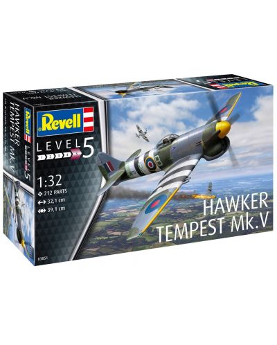 Model asamblabil Revell - Avioane Hawker Tempest V - 4