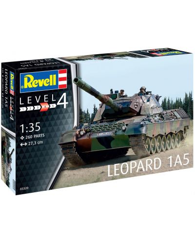 Model asamblabil Revell Militare: Tancuri - Leopard 1A5 - 6