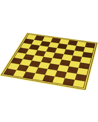 Tablă de șah pliabilă Sunrise - galben/maro - 2