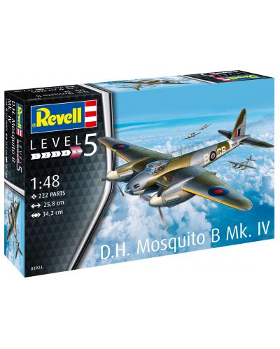 Model asamblabil Revell Militare: Avioane - Mosquito Bomber - 2