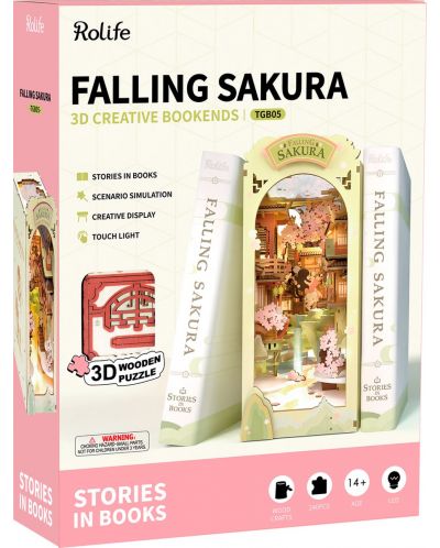 Model de asamblare Robo Time - Falling Sakura - 3