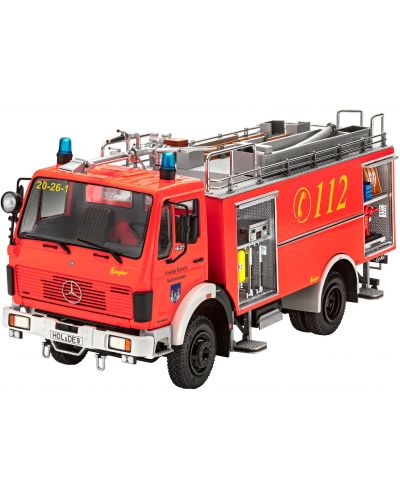 Model asamblabil Revell Camioane - Camion de pompieri Mercedes Benz 1625 - 1