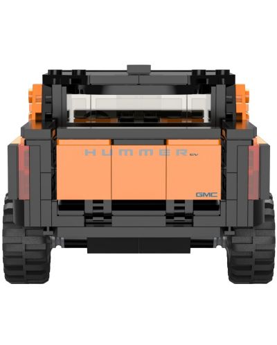 Mașină prefabricată Rastar - Jeep Hummer EV, 1:30, portocaliu - 5