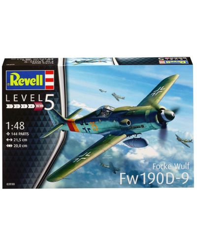 Model asamblabil Revell Militare: Avioane - Focke Wulf Fw190 D-9 - 2
