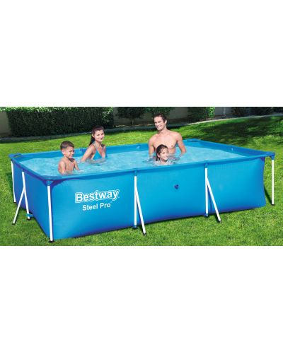 Piscina de asamblare Bestway - Steel Pro, 300 x 201 x 66 cm - 2