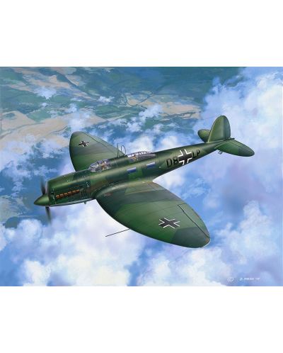 Model asamblabil Revell - Avion Heinkel He 70 (03962) - 2