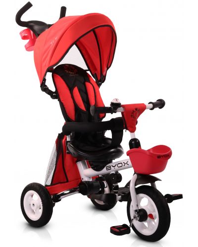 Tricicleta copii Byox - Flexy Lux, rosie - 1