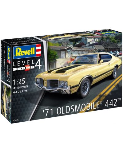 Model asamblabil Revell Automobile - Oldsmobile 71 Coupe - 6