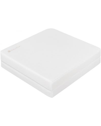 Mini saltea pliabilă KikkaBoo - Airknit White, 45 x 80 x 5 cm - 2