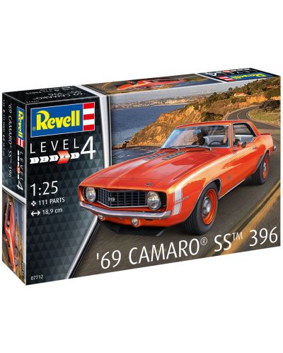 Model asamblabil Revell Automobile - Camaro 69 SS - 5