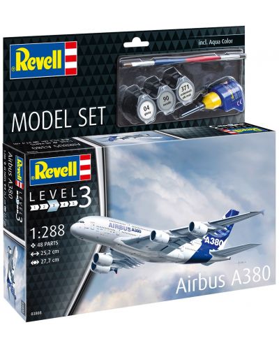 Model asamblabil Revell Moderne: Avioane - Airbus A380 - 2