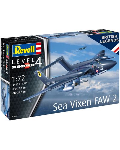 Model asamblabil Revell Militare: Avioane - Avion de vânătoare britanic FAW 2 - 5