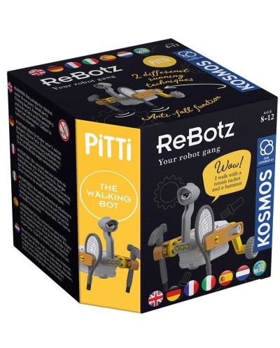 Jucărie Kosmos ReBotz - Robot de mers pe jos Petey - 1