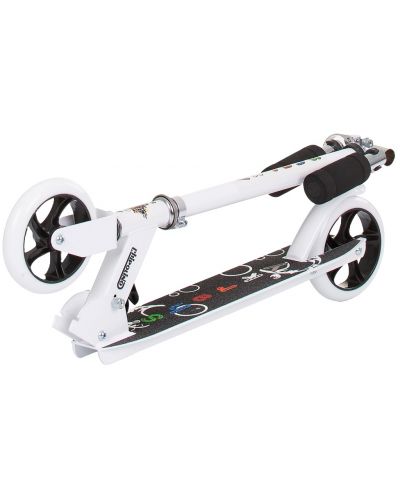 Chipolino scuter pliabil pentru copii - Sharkey, alb - 4