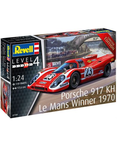 Model asamblabil Revell Automobile - Porsche 917 KH Le Mans Winner 1970 - 6