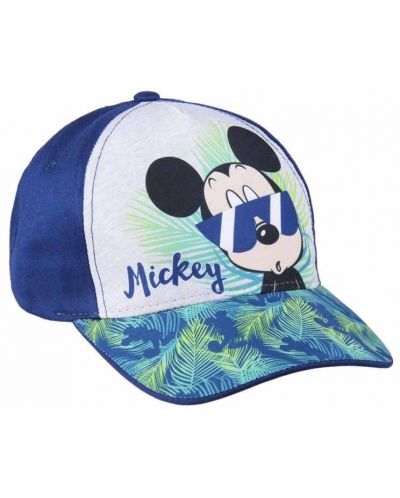 Pălărie Cerda cu vizieră - Mickey Mouse, 51 cm, 4+, albastru - 1