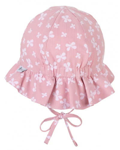 Pălărie cu protecție UV 50+ Sterntaler - Butterflies, 49 cm, 12-18 luni, roz - 4