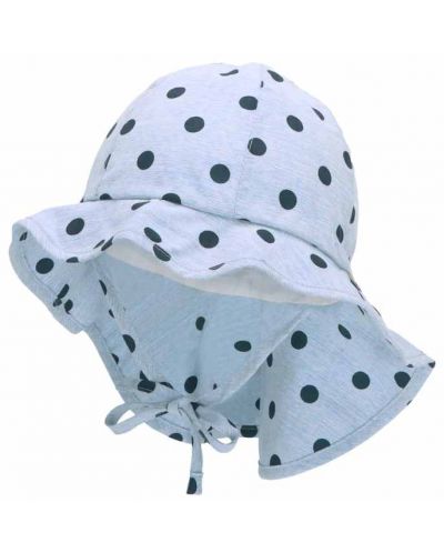 Pălărie cu protecție UV 50+ Sterntaler - Pe vârfuri, pentru fată, 51 cm, 18-24 luni, albastru - 1