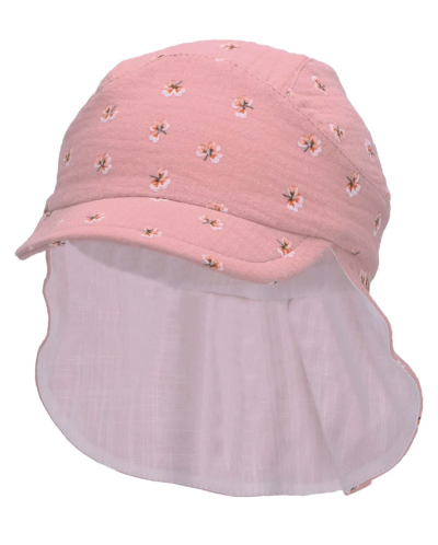 Pălărie cu gât din material textil și protecție UV 50+ Sterntaler - 51 cm, 18-24 luni, roz - 1