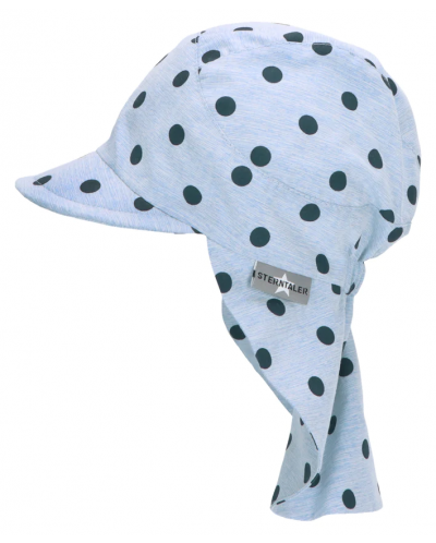 Palarie cu protectie UV 50+ Sterntaler - Cu puncte, pentru un băiat, 51 cm, 18-24 luni, albastru  - 2