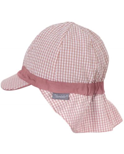 Pălărie cu gât din material textil și protecție UV 50+ Sterntaler - 47 cm, 9-12 luni, roz - 2