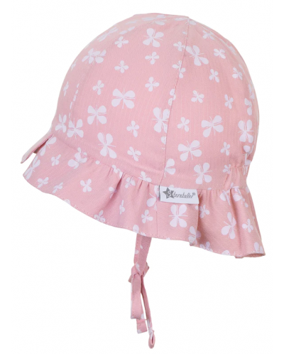 Pălărie cu protecție UV 50 + Sterntaler-fluturi, 51 cm, 18-24 luni, roz - 3