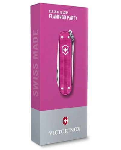 Cutit-briceag Victorinox - Classic Alox, Flamingo Party - 4