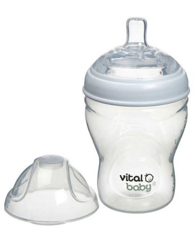 Biberoane Vital Baby - Anti-Colic, 240 ml, 0+ luni, 2 buc. - 4