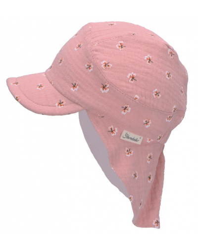 Pălărie cu gât din material textil și protecție UV 50+ Sterntaler - 53 cm, 2-4 ani, roz - 2
