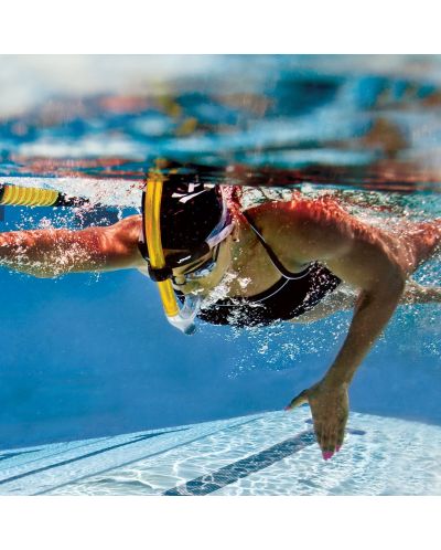Snorkel pentru antrenament Finis - Swimmer's Snorkel, Yellow - 2