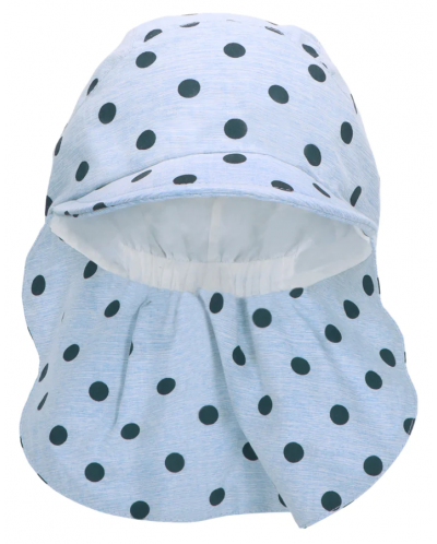 Palarie cu protectie UV 50+ Sterntaler - Cu puncte, pentru un băiat, 53 cm, 2-4 ani, albastru  - 3