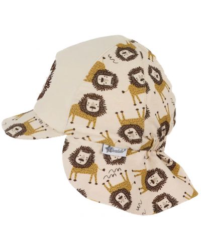 Pălărie cu gât din material textil și protecție UV 50+ Sterntaler - Leu, 53 cm, 2-4 ani - 3