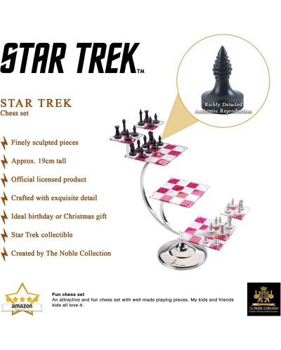 Colecția Noble - Star Trek Set de șah tri-dimensional Star Trek - 3