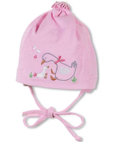 Pălărie cu protecție UV 50+ Sterntaler - 39 cm, 3-4 luni, roz - 1