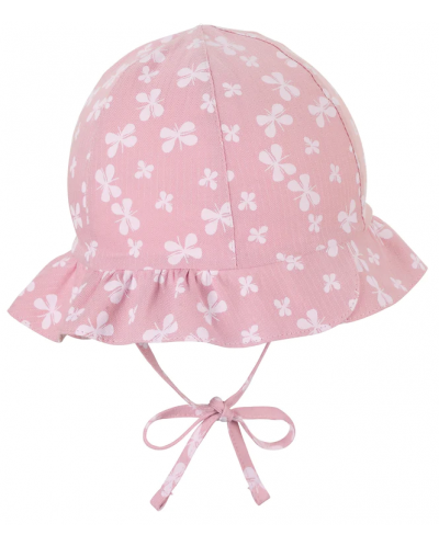 Pălărie cu protecție UV 50+ Sterntaler - Butterflies, 49 cm, 12-18 luni, roz - 2