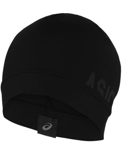 Șapcă Asics - Căciulă cu logo, neagră - 1