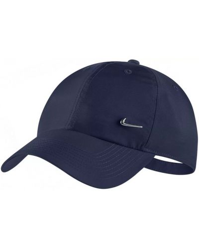 Șapcă cu vizieră Nike - Heritage 86, albastru închis - 1