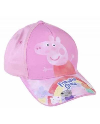 Pălărie Cerda cu vizieră - Peppa Pig, 51 cm, 4+, roz deschis - 1
