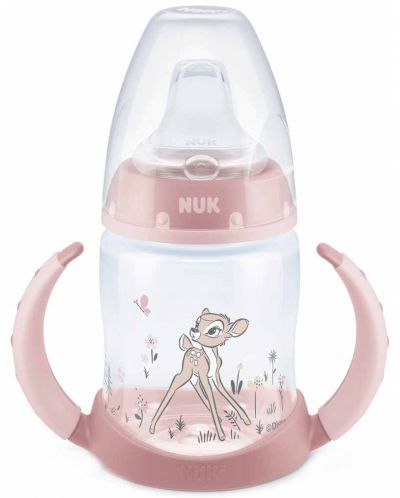 NUK First Choice Bottle - Bambi, TC, PP, cu duză pentru suc, 150 ml Bambi - 1