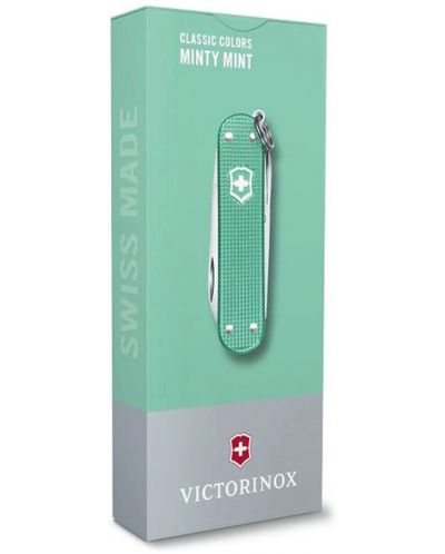 Cutit-briceag  Victorinox - Classic Alox, Minty Mint - 4