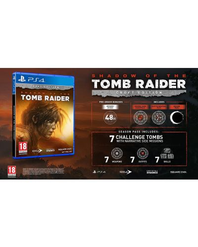 Shadow of the Tomb Raider Croft Edition (PS4) - 5
