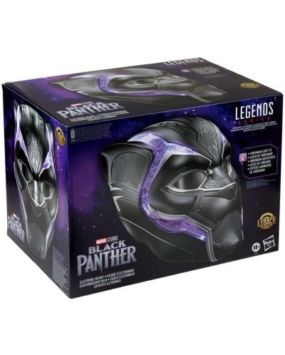 Casca Hasbro Marvel: Black Panther - Black Panther (Black Series Electronic Helmet) - 10