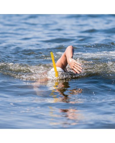 Snorkel pentru antrenament Finis - Swimmer's Snorkel, Yellow - 3