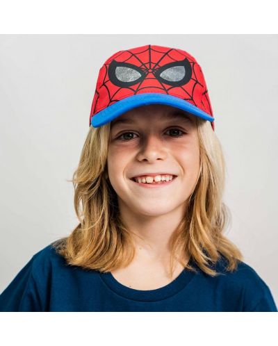 Pălărie Cerda cu vizieră - Spider-Man, 4+, 53 cm - 3
