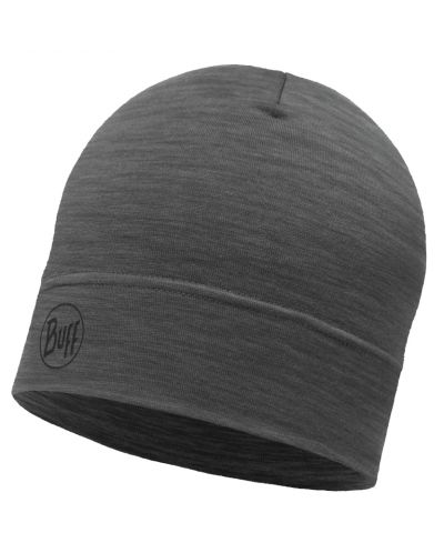Pălărie BUFF - Light Weight Merino wool, gri - 1