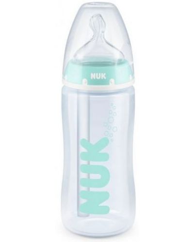 Biberon Nuk FC - Anti-Colic Professional, 300 ml, 0-6 luni, verde - 1